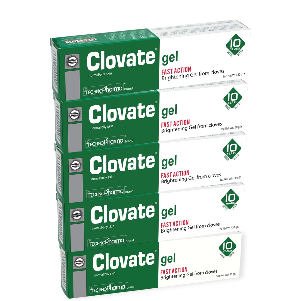5-Pack Clovate Tube Gel